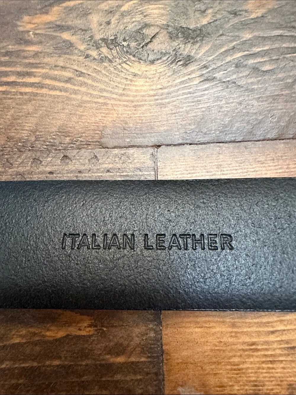 Polo Ralph Lauren Men's Black and Silver Leather Dress Belt - Size 40 38 EUC